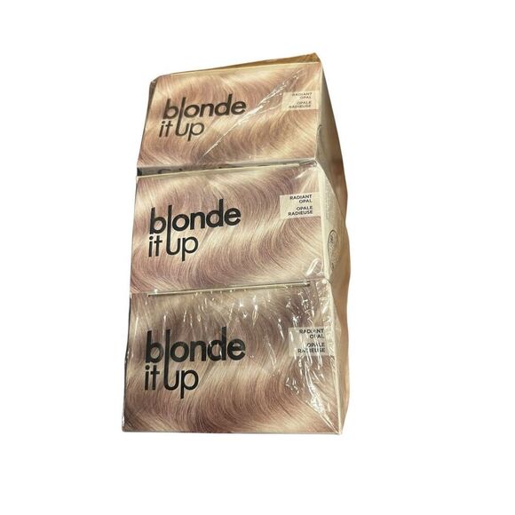 3 Clairol Blonde It Up Crystal Glow Toners Demi-Permanent Hair Dye, Radiant Opal - Picture 2 of 3